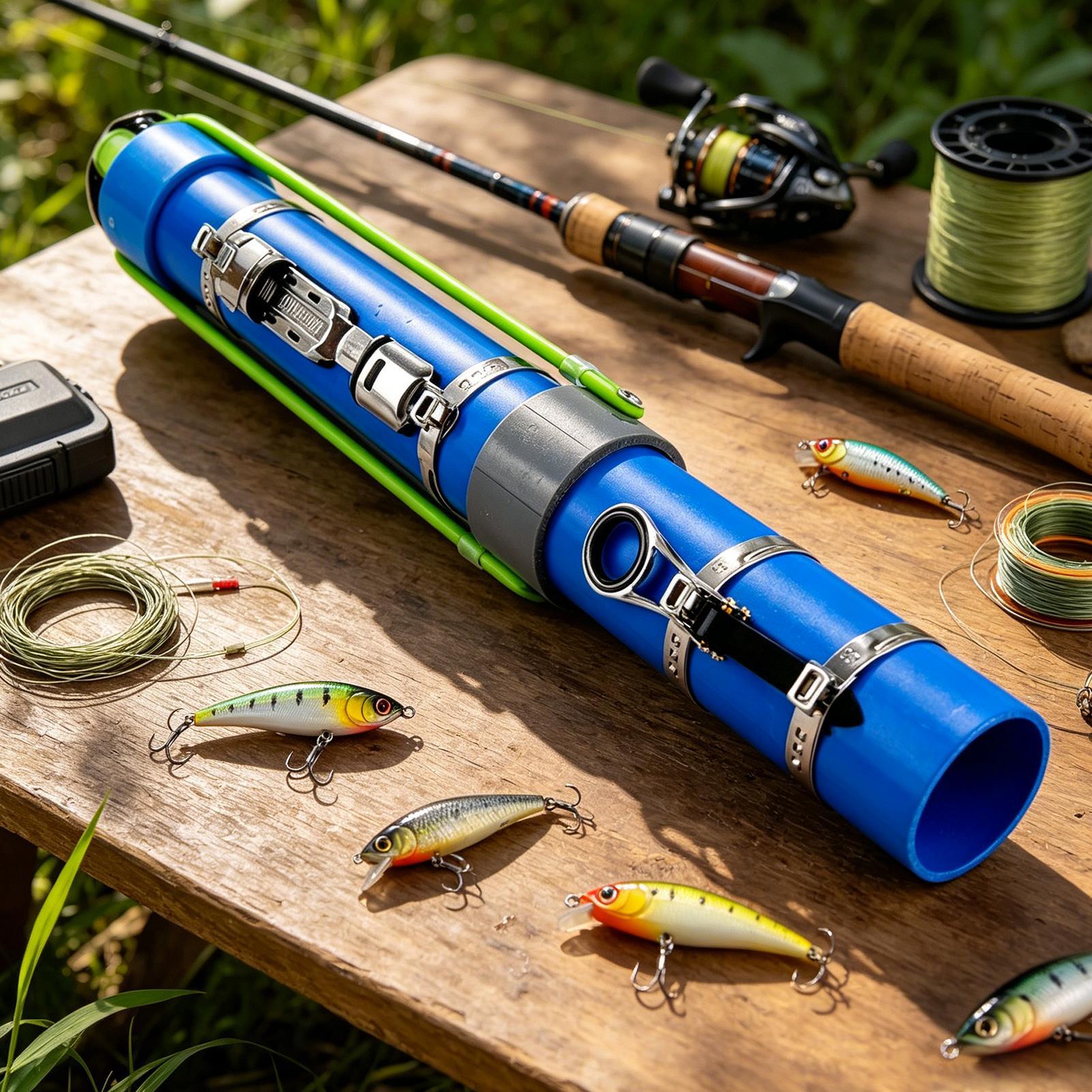 Trout Fishing Lure - Canna da Pesca con Catapulta e