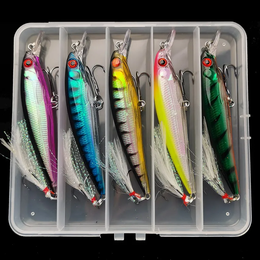 Fishing Equipment Tackle - 5 pz/scatola Laser 3D Eyes Bionic