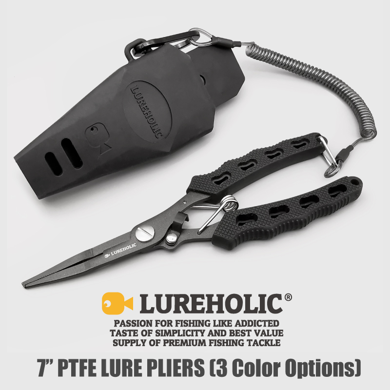 Fishing Equipment Hanger - Pinza da pesca con esca rivestita