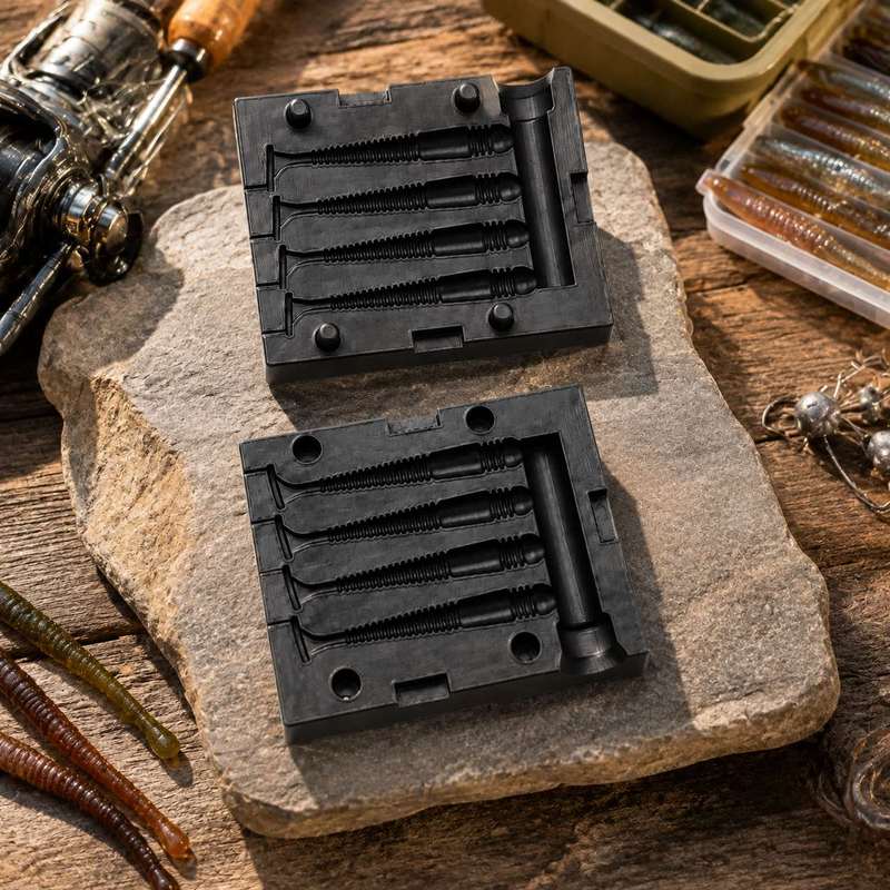 Stampo per esche morbide da 2  - Fishing Equipment Tackle recensione e prezzo
